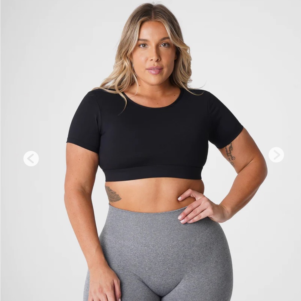 NVGTN open back tee crop top (sold out on site)